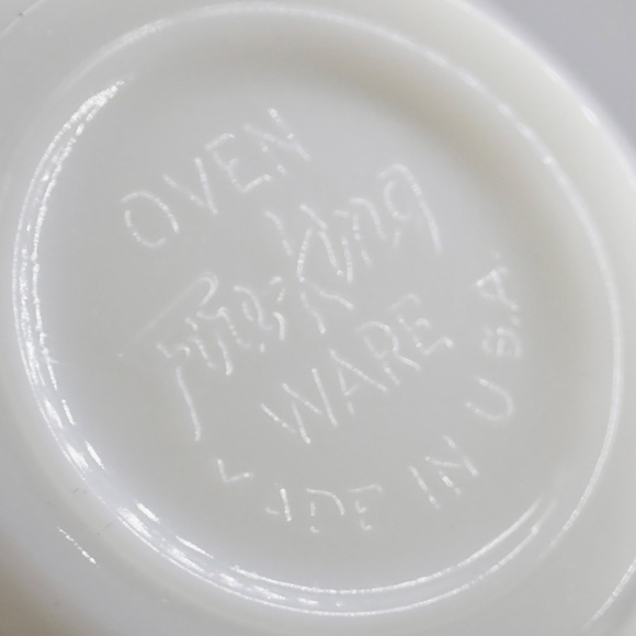 Fire King Anchor Hocking 22k Gold Rim Milk Glass Tea Cup Snack Plate Set Vintage - Picture 8 of 12